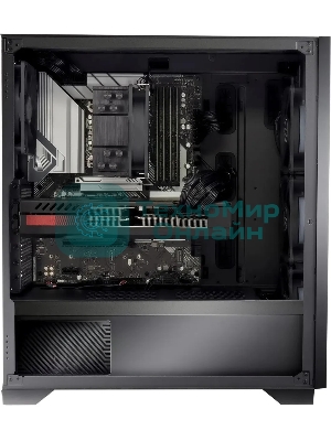 Компьютер IRU Tactio 510B7GP TWR i7 14700F (2.1) 32Gb SSD 1Tb RTX 5070Ti 16Gb FreeDOS GbitEth 750W черный (RUS) (2146246)