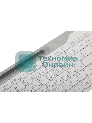 Комплект клавиатура+мышь A4Tech FStyler FB2535C беспроводной, USB + Bluetooth, 2000 DPI, белый