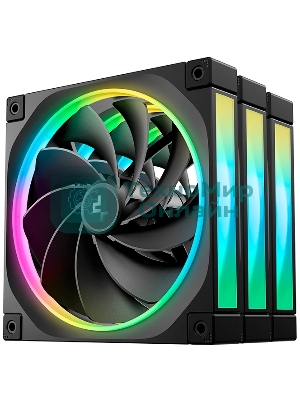 Вентилятор для корпуса Deepcool FL14R-3 IN 1 140mm, 500-1700rpm, 66.59CFM, 31.46dBa (3-pack)
