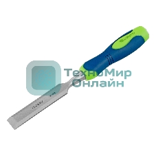 Долото-стамеска Сибртех, 22 мм, двухкомпонентная рукоятка