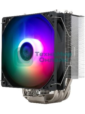 Кулер для процессора Thermalright Burst Assasin 120 ARGb (4-pin PWM, 154мм, Ni/CU, 6x6мм, ARGb, 1x120мм, 66.17CFM, 25.6dBA, 1550RPM, S: 1700, 1200, 115X, AM5, AM4)