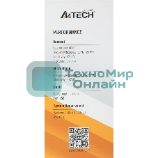 Гарнитура A4Tech HU-11 чёрный, проводная