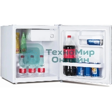 Холодильник Hyundai CO0551WT белый однокамерный 46 л морозилка отсутствует, размораживание ручное