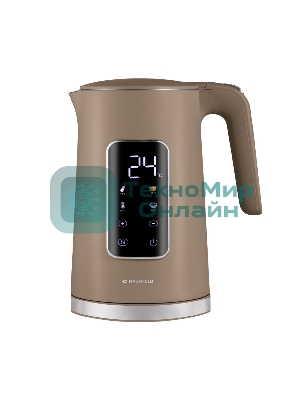 Чайник электрический Maunfeld MGK-635DBR коричневый, 1.7 л, 2200 Вт