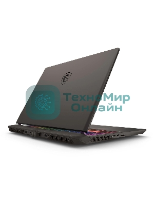 Ноутбук MSI Vector HX AI A2XWHG-080XRU серый Core Ultra 7 255HX 32Gb SSD 1Tb NVIDIA GeForce RTX 5070Ti 12Gb 16