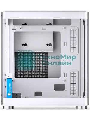 Компьютерный корпус без блока питания Case JONSBO TK-0 белый, Desktop SFF, TG, no fan, 1xUSB-A 3.2 + 1xUSB-C 3.2, SFX PSU Support, mITX белый
