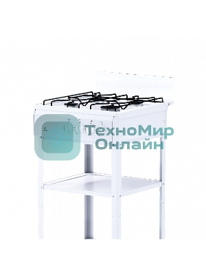 Плита газовая Flama AVG 1402 W белый,щиток, конфорок 4 шт, духовка 50 л, 50 см x 85 см x 58 см