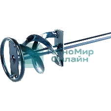 Миксер для красок и штукатурных смесей Denzel, 60 х 400 мм, оцинкованный, хвостовик SDS Plus