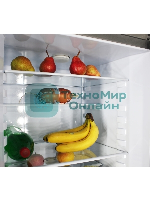 Холодильник ОРСК-173 MI металлик искристый двухкамерный 200/120л морозилка снизу
