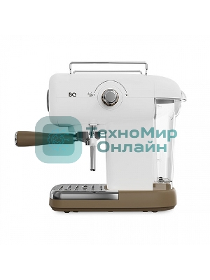 Кофеварка эспрессо BQ CM2003 белый, исп. кофе - молотый, 0.6 л, 1100 Вт, 20 бар