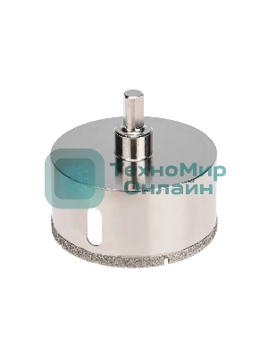 Коронка алмазная Kranz 80 мм с центровочным сверлом