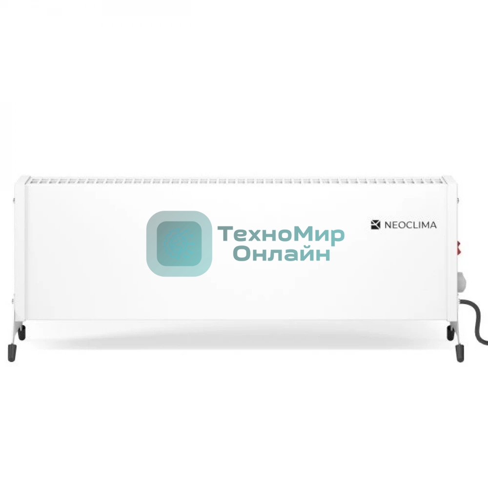 Конвектор электрический Neoclima Nano 1500W белый, 1500 Вт, 20 м2, термостат