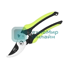 Секатор садовый Deli DL2789 лезвия с тефлоновым покрытием, длина 200мм, макс. диаметр резки 15мм, сталь SK5