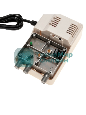 Антенный усилитель ТВ сигнала на 2 выхода, RX-200 Rexant