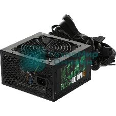 Блок питания Aerocool/Formula KCAS PLUS 600W, 600Вт, 80 PLUS Bronze, 120мм, черный