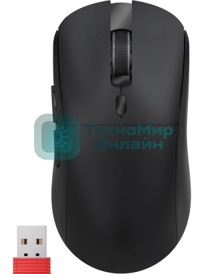 Мышь беспроводная/проводная Defender Stone GM-551 черный, 7200 dpi, радиоканал, Bluetooth, USB, кнопки - 7