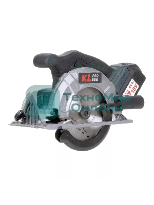 Профессиональная пила циркулярная бесщеточная KLPRO KLDAT18B-50 (18 В/5,0 А·ч)