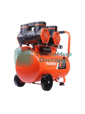 Компрессор поршневой безмасляный Patriot KDS 540 F50 (540 л/мин, 2,8 кВт, 8 бар, 50 л, 2800 об/мин, быстросъем + елочка 1/4)