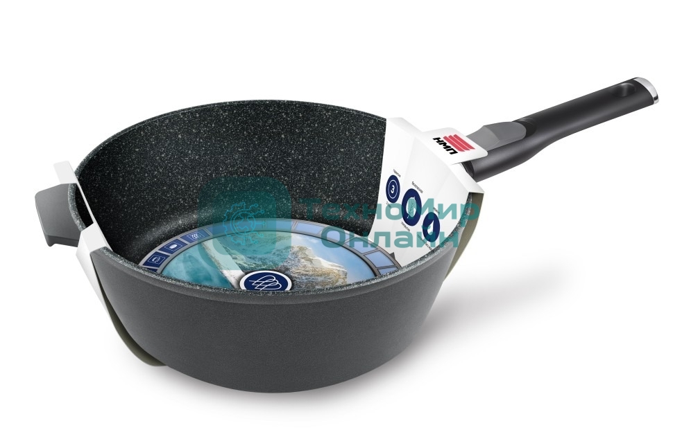 Сотейник 26 НЕВА МЕТАЛЛ ПОСУДА 271326i высокий 