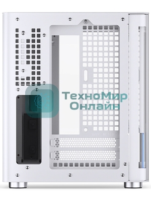 Компьютерный корпус без блока питания Case JONSBO TK-0 белый, Desktop SFF, TG, no fan, 1xUSB-A 3.2 + 1xUSB-C 3.2, SFX PSU Support, mITX белый
