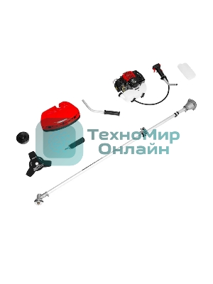 Триммер бензиновый MTX MT-52, 52 см3, неразъемная штанга, состоит из 2 частей