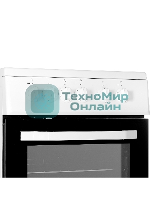 Плита электрическая Beko FFSS57000W белый, конфорок 4 электрических, духовка 60 л, 50 см x 85 см x 60 см