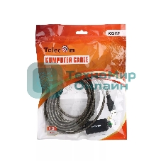 Кабель USB2.0-repeater, удлинительный активный <Am-->Af> 5м, Telecom <TUS7049-5M>