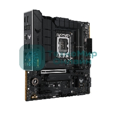 Материнская плата ASUS TUF GAMING B760M-PLUS WIFI II, LGA 1700, Intel B760, 4xDDR5, 4xSATA, 3xM.2, 1xPCIe 5.0 x16, 1xPCIe x4, 1xUSB-A 3.2 Gen 2, 2xUSB-A 3.2 Gen 1, 4xUSB 2.0, 1xUSB-C 3.2 Gen 2x2, 1x2.5Gb LAN, 5x3.5 мм, 7.1, Wi-Fi 6E, Bluetooth 5.3, mATX
