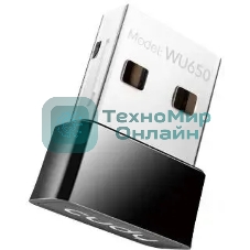 Сетевой адаптер Wi-Fi Cudy WU650 AC650 USB 2.0 (ант.внутр.) 1ант.