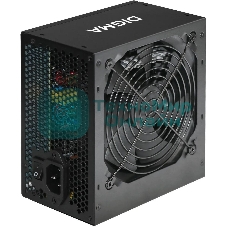 Блок питания Digma DPSU-500W-WH RTL, 500Вт, 80 PLUS белый, 120мм, черный