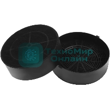 Комплект фильтров Hyundai HCF 00 черный (2шт.)