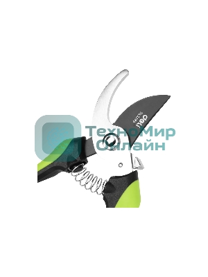 Секатор садовый Deli DL2789 лезвия с тефлоновым покрытием, длина 200мм, макс. диаметр резки 15мм, сталь SK5