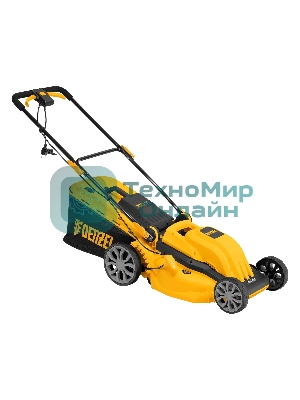 Газонокосилка электрическая Denzel GMC-2000, шир. 44см, 2000 Вт, 6 уров., травосб. 45 л
