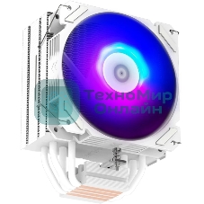 Кулер ZALMAN CNPS9X PERFORMA WHITE ARGB, 120мм FAN, 4 HEAT PIPES, 4-PIN PWM, 700-1800 RPM, 28DBA MAX, HYDRO BEARING, FULL SOCKET SUPPORT