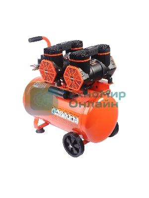 Компрессор поршневой безмасляный Patriot KDS 540 F50 (540 л/мин, 2,8 кВт, 8 бар, 50 л, 2800 об/мин, быстросъем + елочка 1/4)