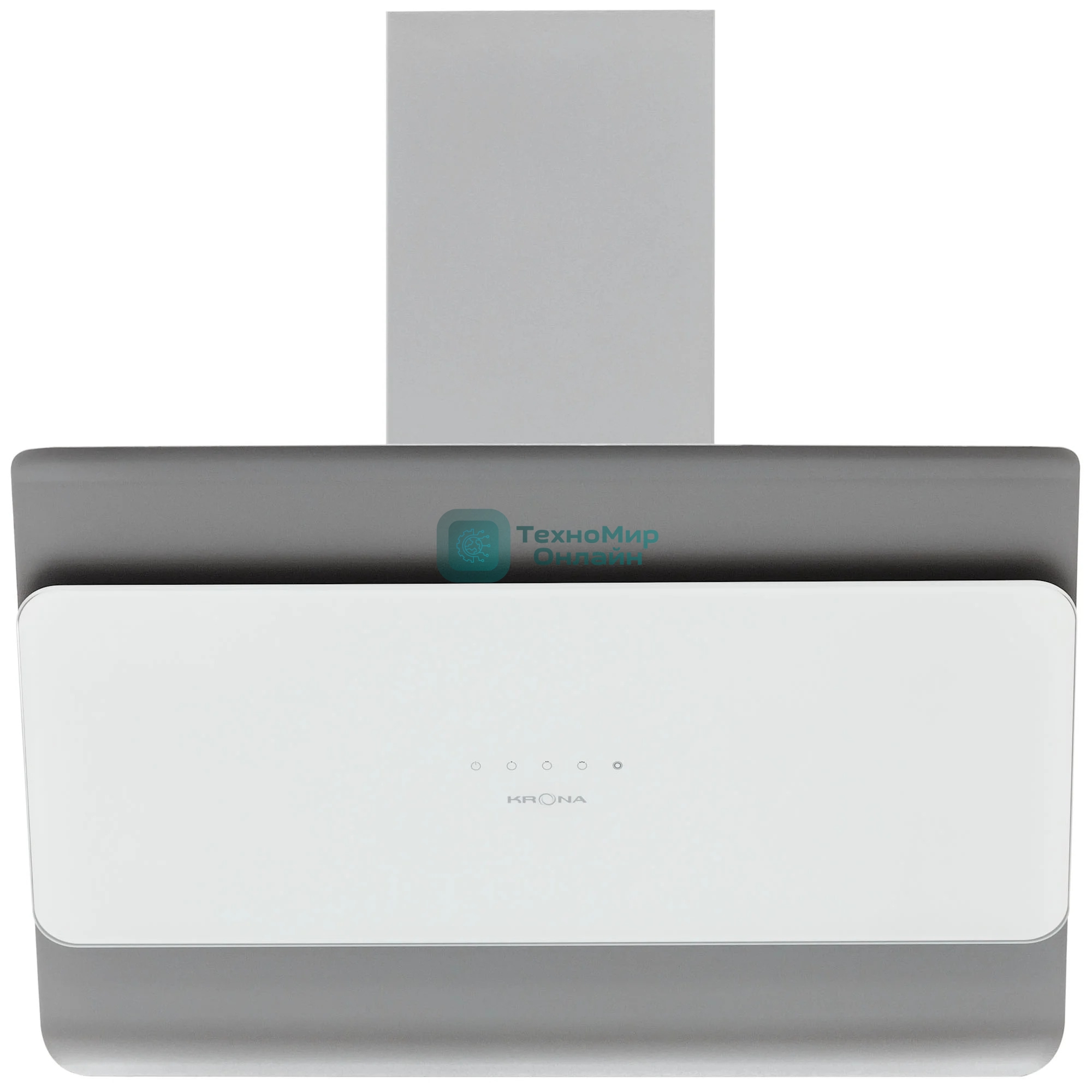 Вытяжка наклонная Krona Uran 600 DN White 4S белый, 60 см, 950 куб. м/ч, 68 дБ