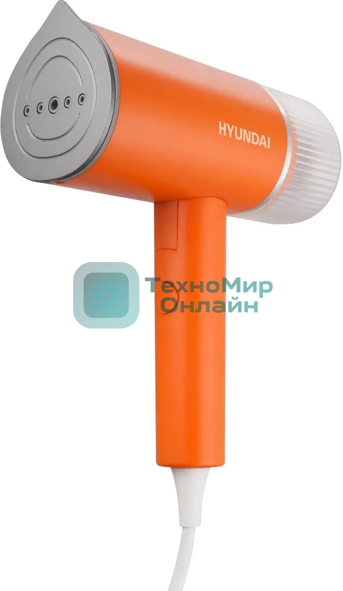 Отпариватель Hyundai H-HSART002 оранжевый, 1200 Вт, 21 г/мин, 120 мл