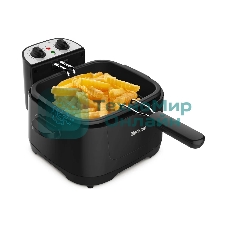 Фритюрница Blackton Bt DF1112 Black. Потребляемая мощность 2000 Вт/Мах. объем 3л/Параметры электропитания 220-240 В,50Гц/Класс защиты от поражения электрическим током Класс I/Регулировка температуры/Компактный размер/Быстрый нагрев до 90 градусов
