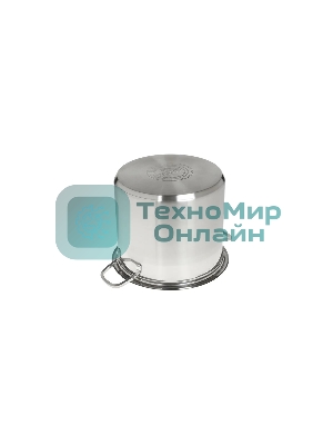 Кастрюля WEBBER BE-128-10L 10 л, 24 см, нержавеющая сталь, с крышкой