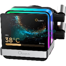 Система охлаждения Ocypus Sigma L24 PRO BK IPS Display/черный/290W/All Intel/AMD AM*/Screws