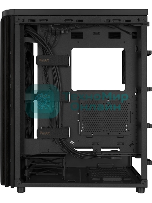 Компьютерный корпус ASUS PROART PA401 WOOD METAL PWM черный