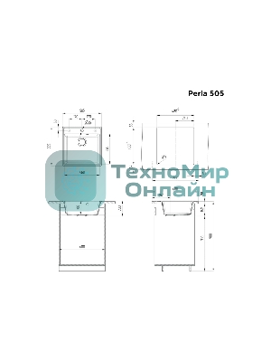 Кухонная мойка Maunfeld Perla 505 MFQS-505LGR светло-серый