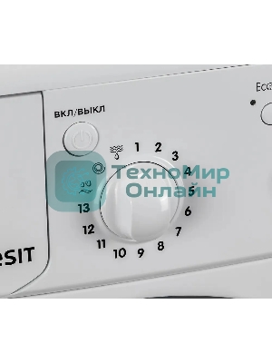 Стиральная машина Indesit IWSB 5105 (CIS) белый, загрузка фронтальная 5 кг, 1000 об/мин., класс: А