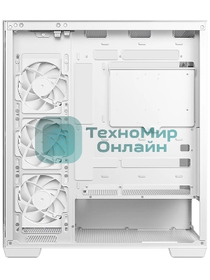 Компьютерный корпус Deepcool CG580 4F V2 WH без БП, боковое окно (панорама), 4x120мм ARGb PWM вентилятора, белый, ATX (R-CG580-WHADA4-G-2)