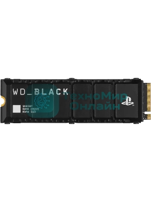 Накопитель SSD 4TB WD Black SN850P, M.2 2280, PCI-E 4x4, R/W - 7300/6600 MB/s 3D-NAND (Works with PS5)