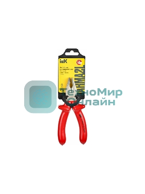 Пассатижи IEK ARMA2L 3 (A2L3-PL20-K2-160) диэлектрические Profi 160 мм 1000В