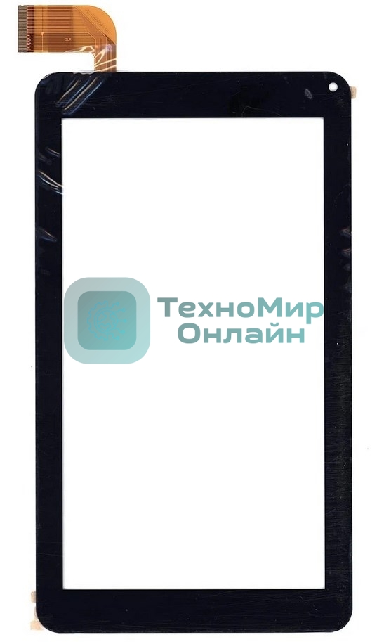 Сенсорное стекло (тачскрин) DEXP Ursus S270i Kid's, черное