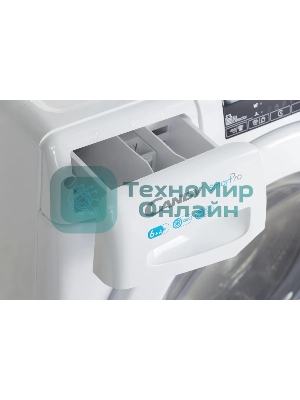 Стиральная машина Candy Smart Pro CSOW4 1364T/2-07 белый, загрузка фронтальная 6 кг, 1300 об/мин., класс: В