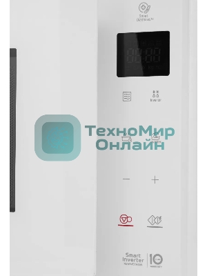 Микроволновая печь LG MW23R35GIH белый, 23 л, 1000 Вт, переключатели - сенсор