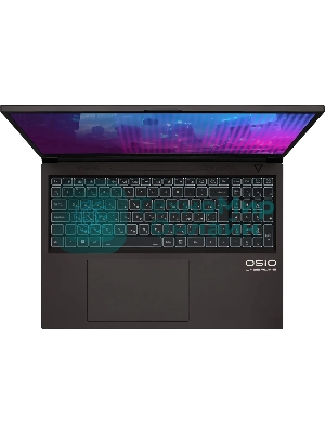 Ноутбук Osio CyberLine C160i-003 коричневый Core i5 12600H 16Gb SSD 512Gb NVIDIA GeForce RTX 4060 8Gb 16